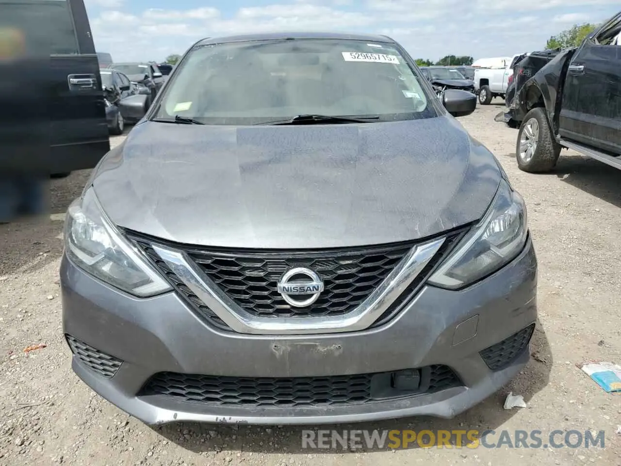 5 Фотография поврежденного автомобиля 3N1AB7AP2KY358232 NISSAN SENTRA 2019