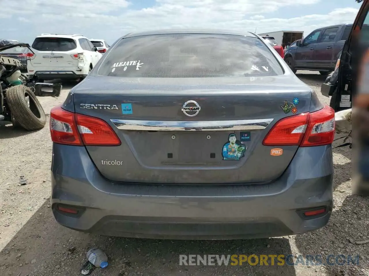 6 Фотография поврежденного автомобиля 3N1AB7AP2KY358232 NISSAN SENTRA 2019
