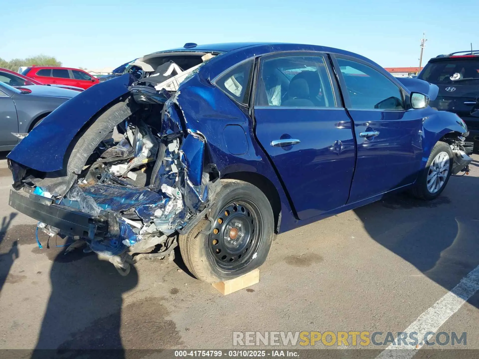 4 Фотография поврежденного автомобиля 3N1AB7AP2KY360546 NISSAN SENTRA 2019