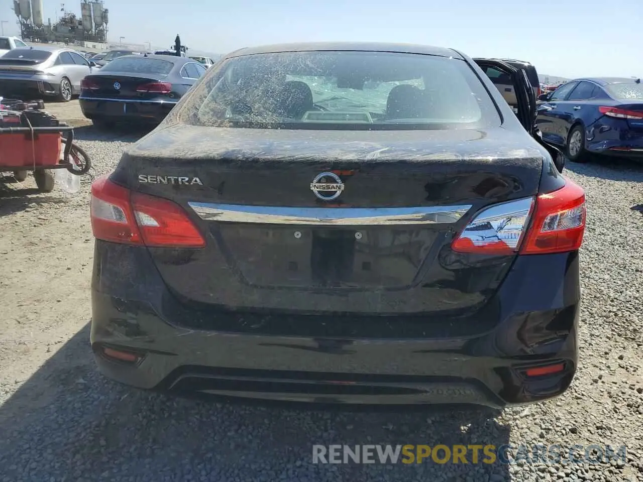 6 Photograph of a damaged car 3N1AB7AP2KY366167 NISSAN SENTRA 2019