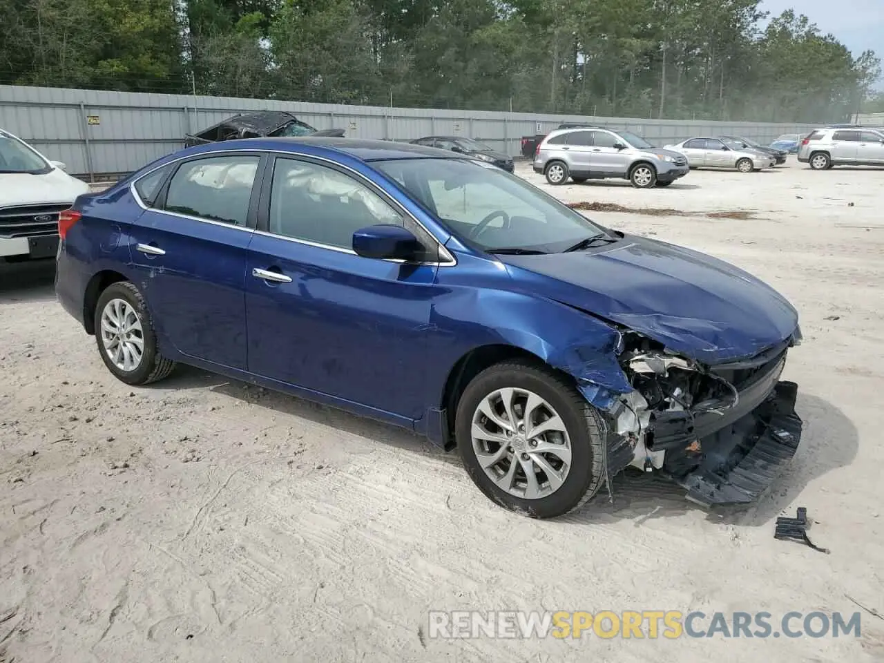 4 Photograph of a damaged car 3N1AB7AP2KY366346 NISSAN SENTRA 2019