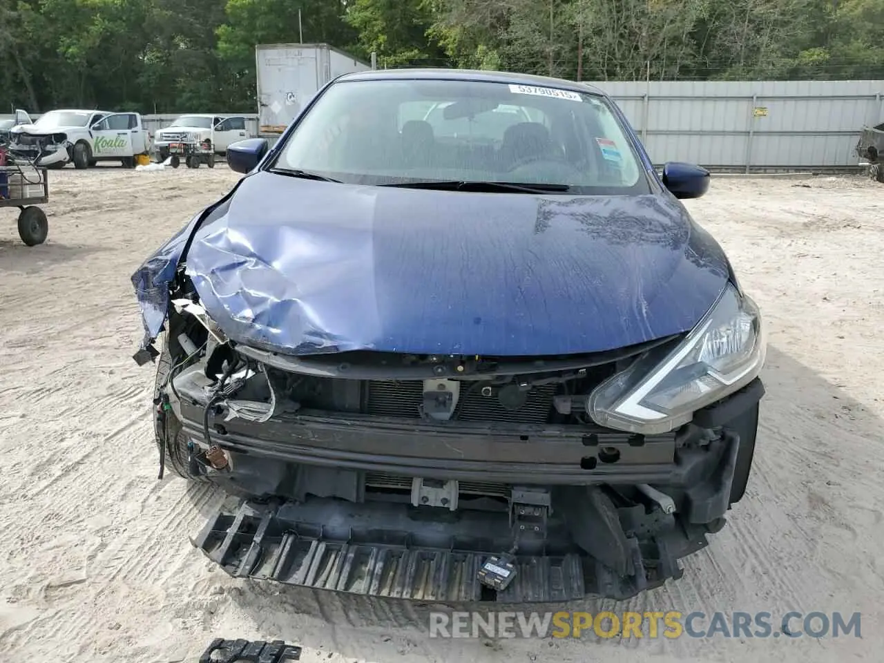 5 Photograph of a damaged car 3N1AB7AP2KY366346 NISSAN SENTRA 2019