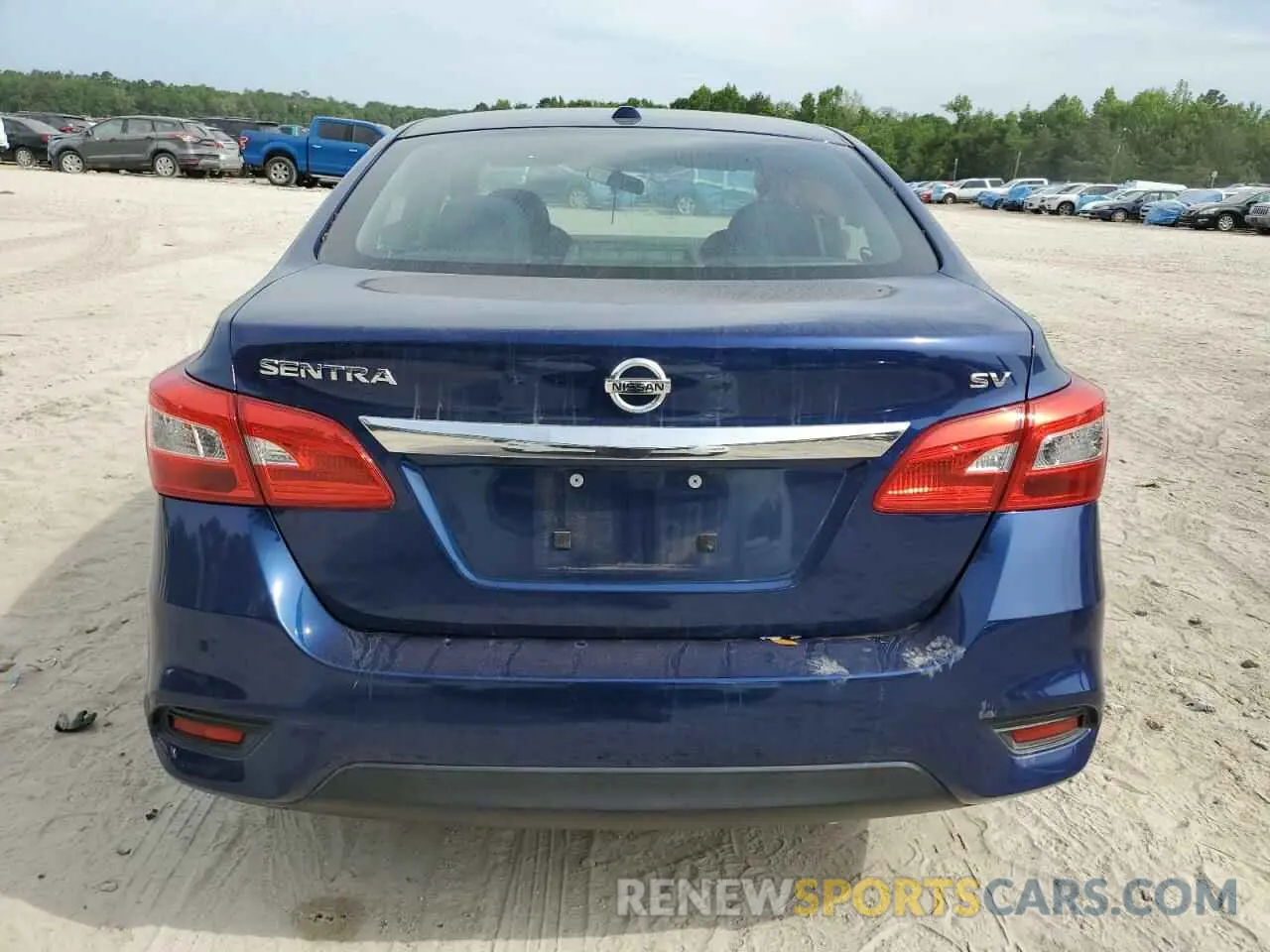 6 Photograph of a damaged car 3N1AB7AP2KY366346 NISSAN SENTRA 2019
