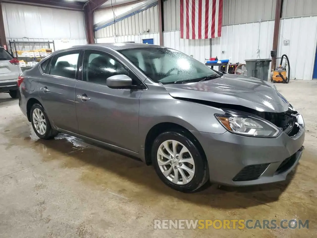 4 Photograph of a damaged car 3N1AB7AP2KY384362 NISSAN SENTRA 2019