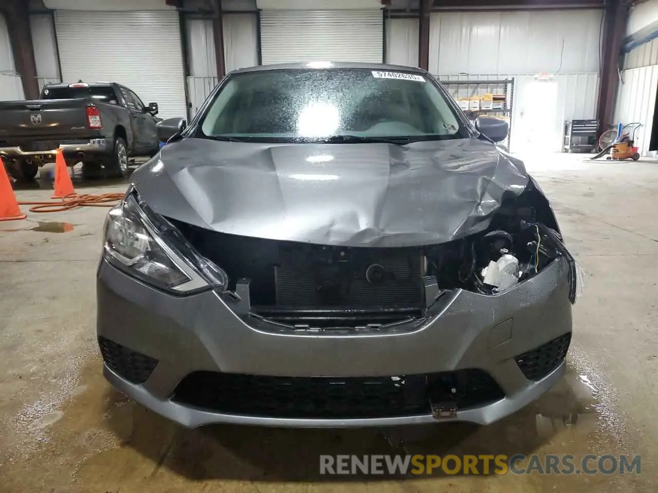 5 Photograph of a damaged car 3N1AB7AP2KY384362 NISSAN SENTRA 2019