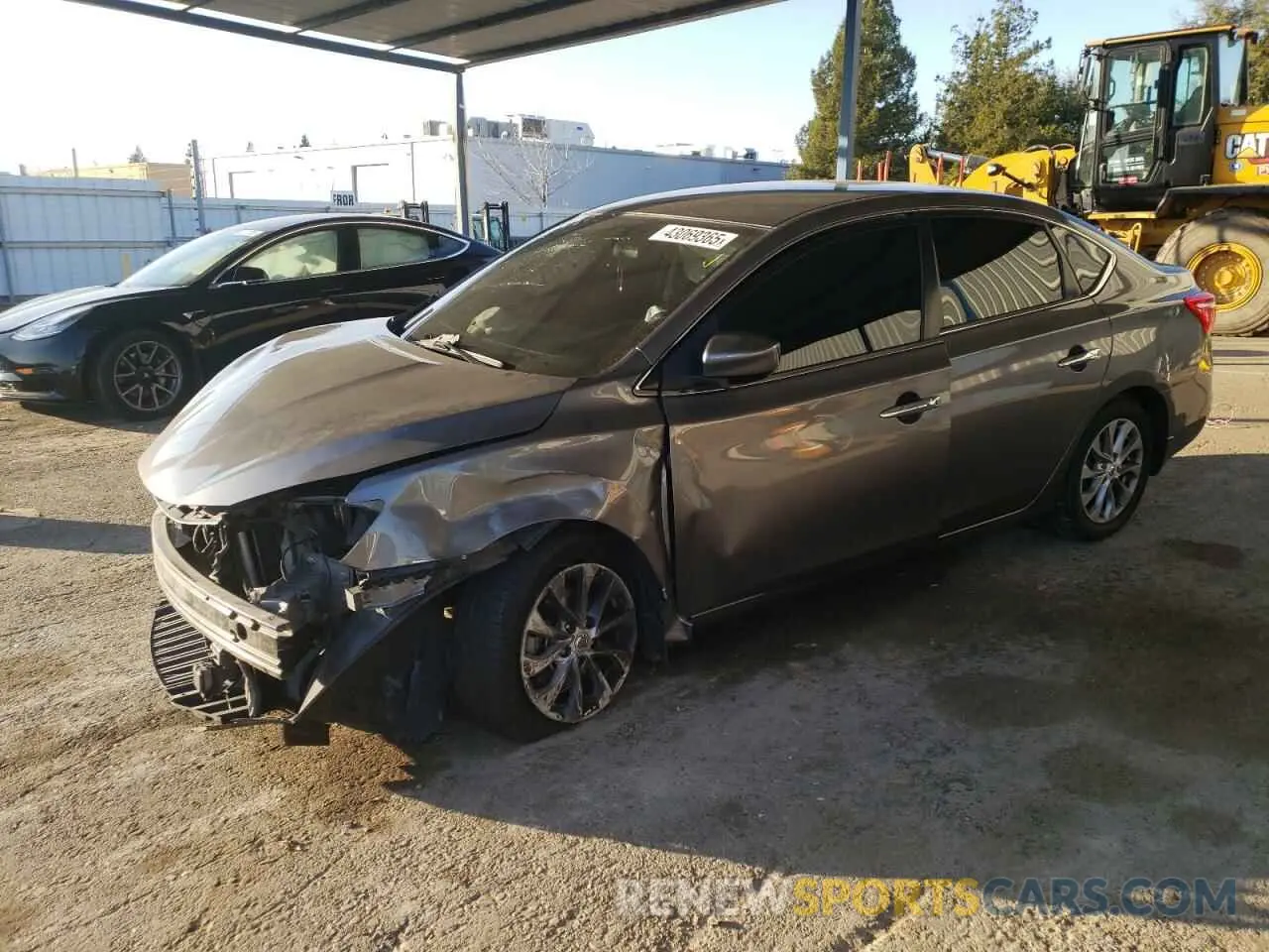 1 Фотография поврежденного автомобиля 3N1AB7AP2KY389397 NISSAN SENTRA 2019