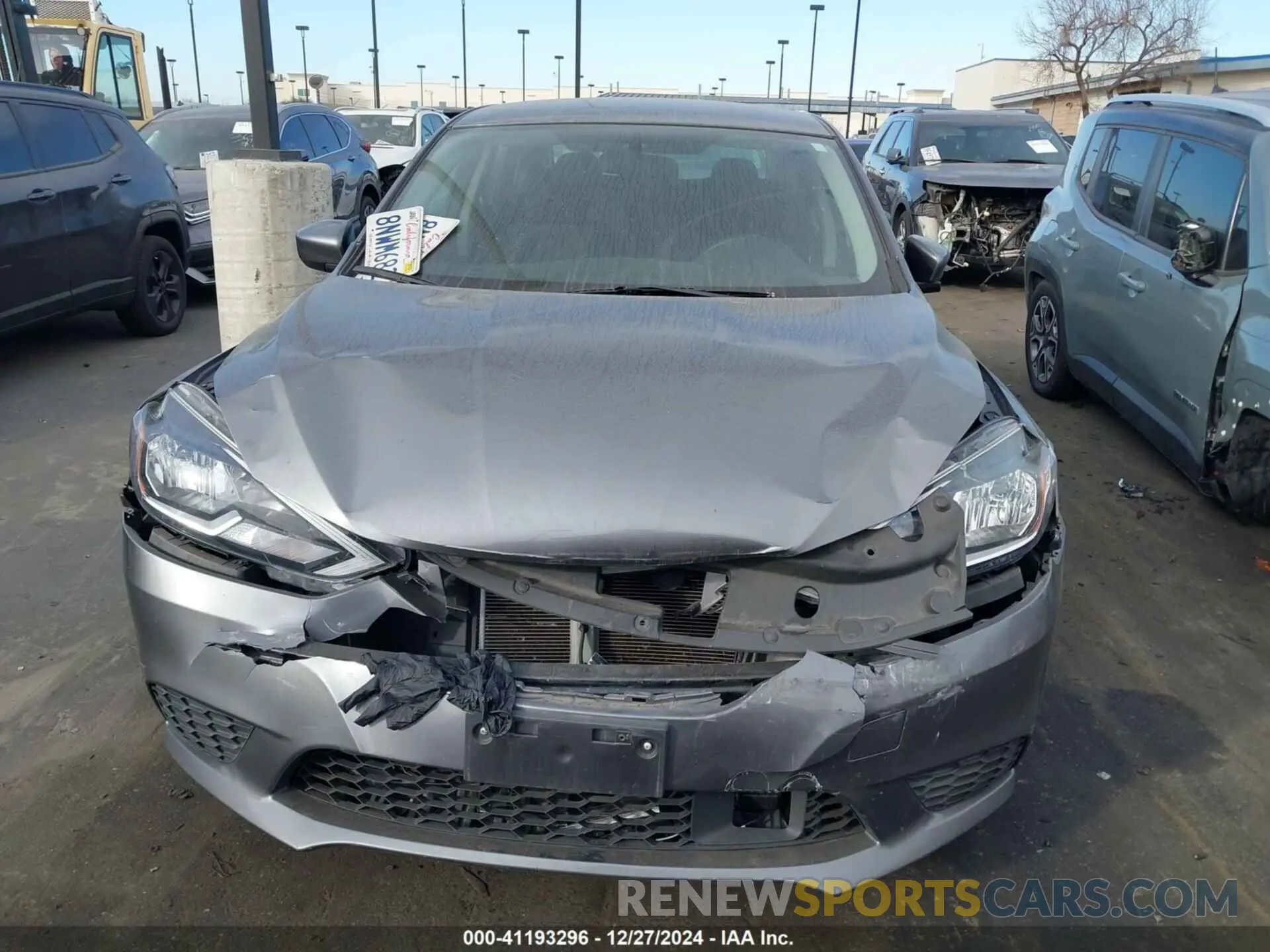 13 Фотография поврежденного автомобиля 3N1AB7AP2KY390811 NISSAN SENTRA 2019