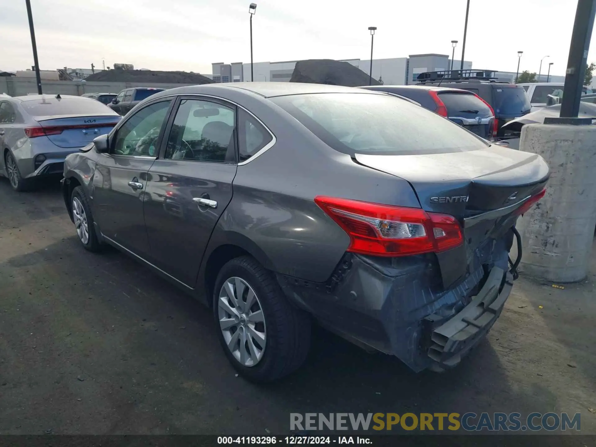 3 Фотография поврежденного автомобиля 3N1AB7AP2KY390811 NISSAN SENTRA 2019