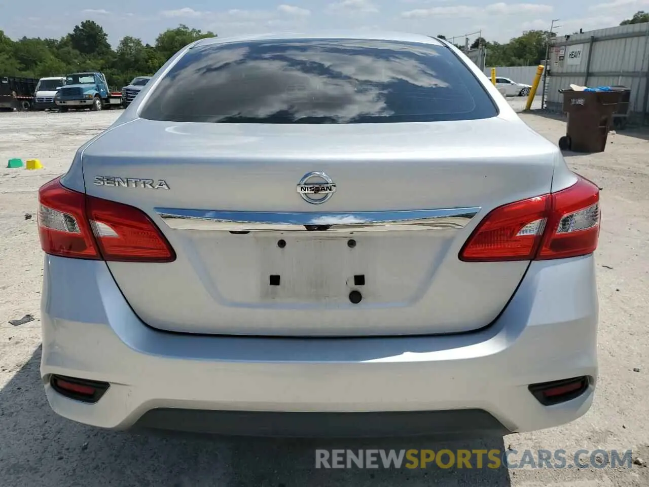 6 Photograph of a damaged car 3N1AB7AP2KY408403 NISSAN SENTRA 2019