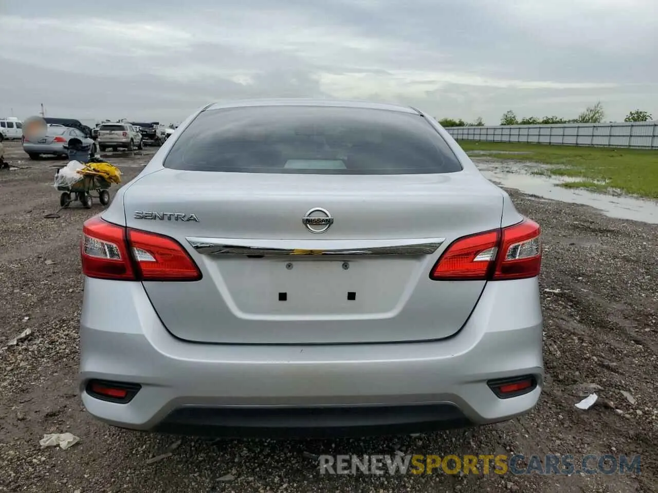 6 Photograph of a damaged car 3N1AB7AP2KY426299 NISSAN SENTRA 2019