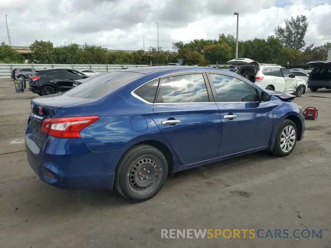 3 Photograph of a damaged car 3N1AB7AP2KY427985 NISSAN SENTRA 2019