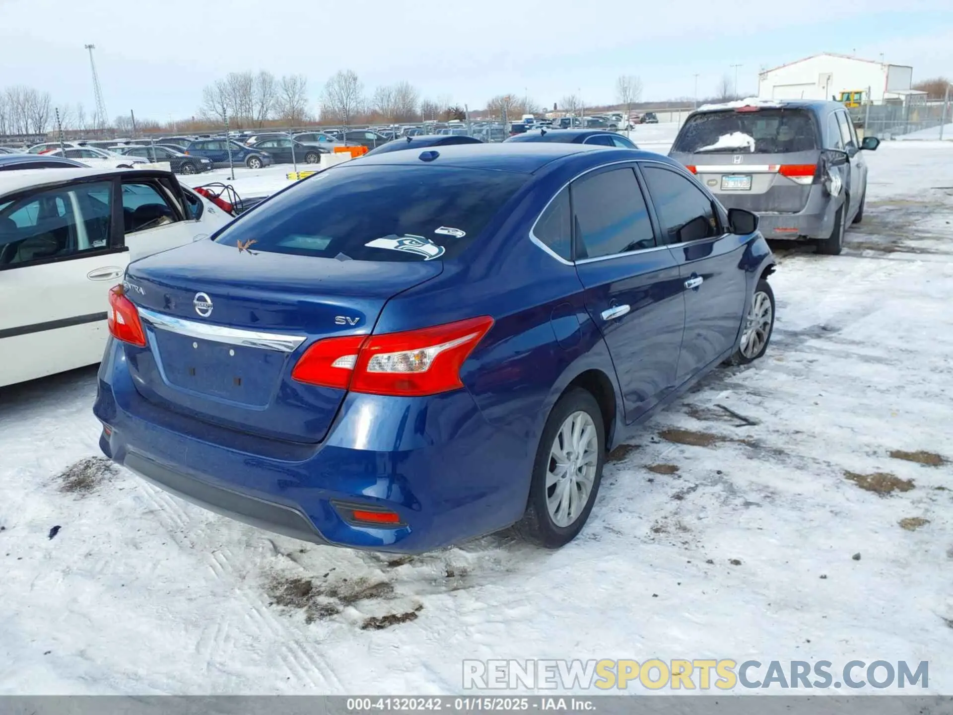 4 Photograph of a damaged car 3N1AB7AP2KY446519 NISSAN SENTRA 2019