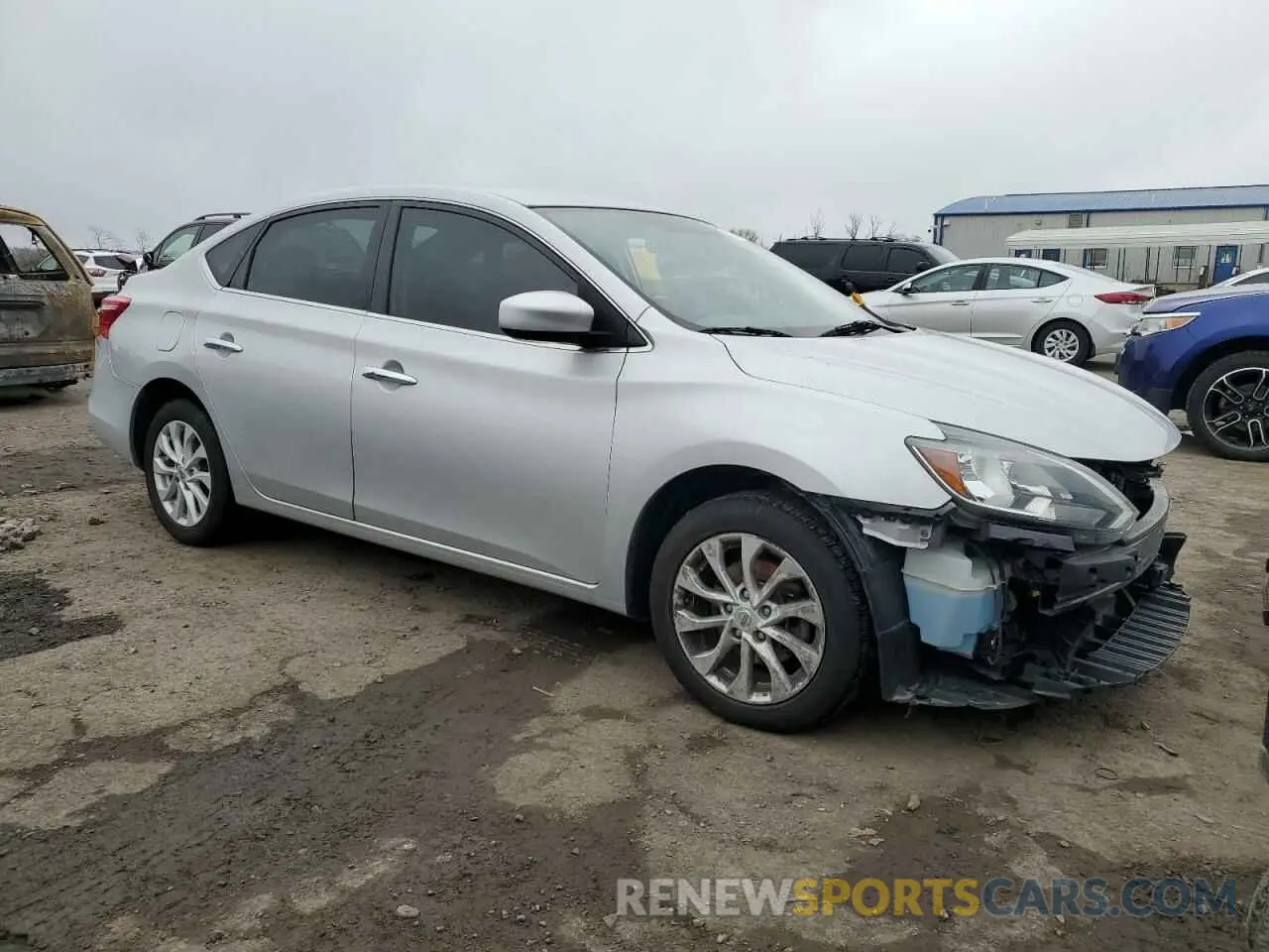 4 Фотография поврежденного автомобиля 3N1AB7AP2KY447668 NISSAN SENTRA 2019