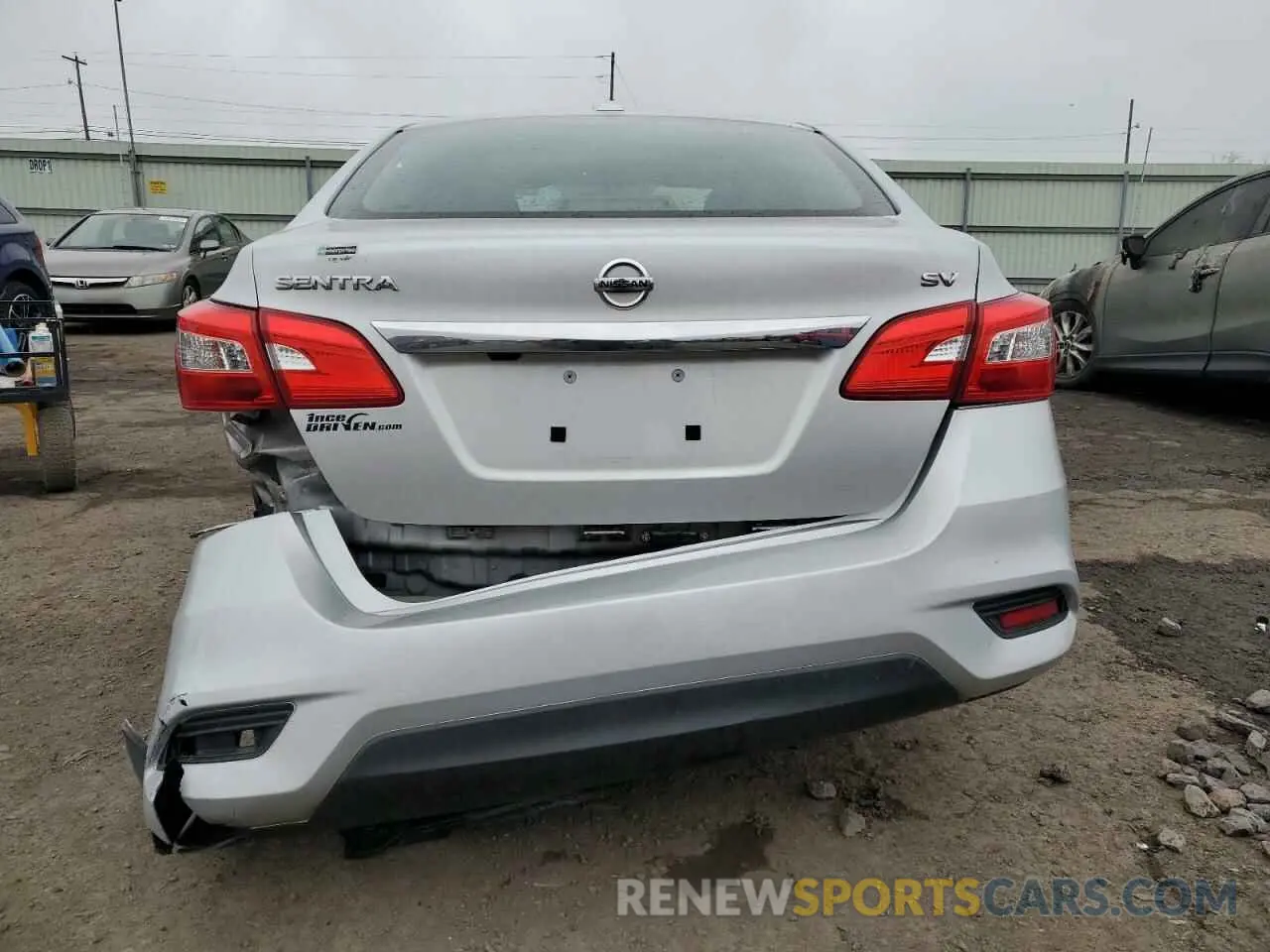6 Фотография поврежденного автомобиля 3N1AB7AP2KY447668 NISSAN SENTRA 2019