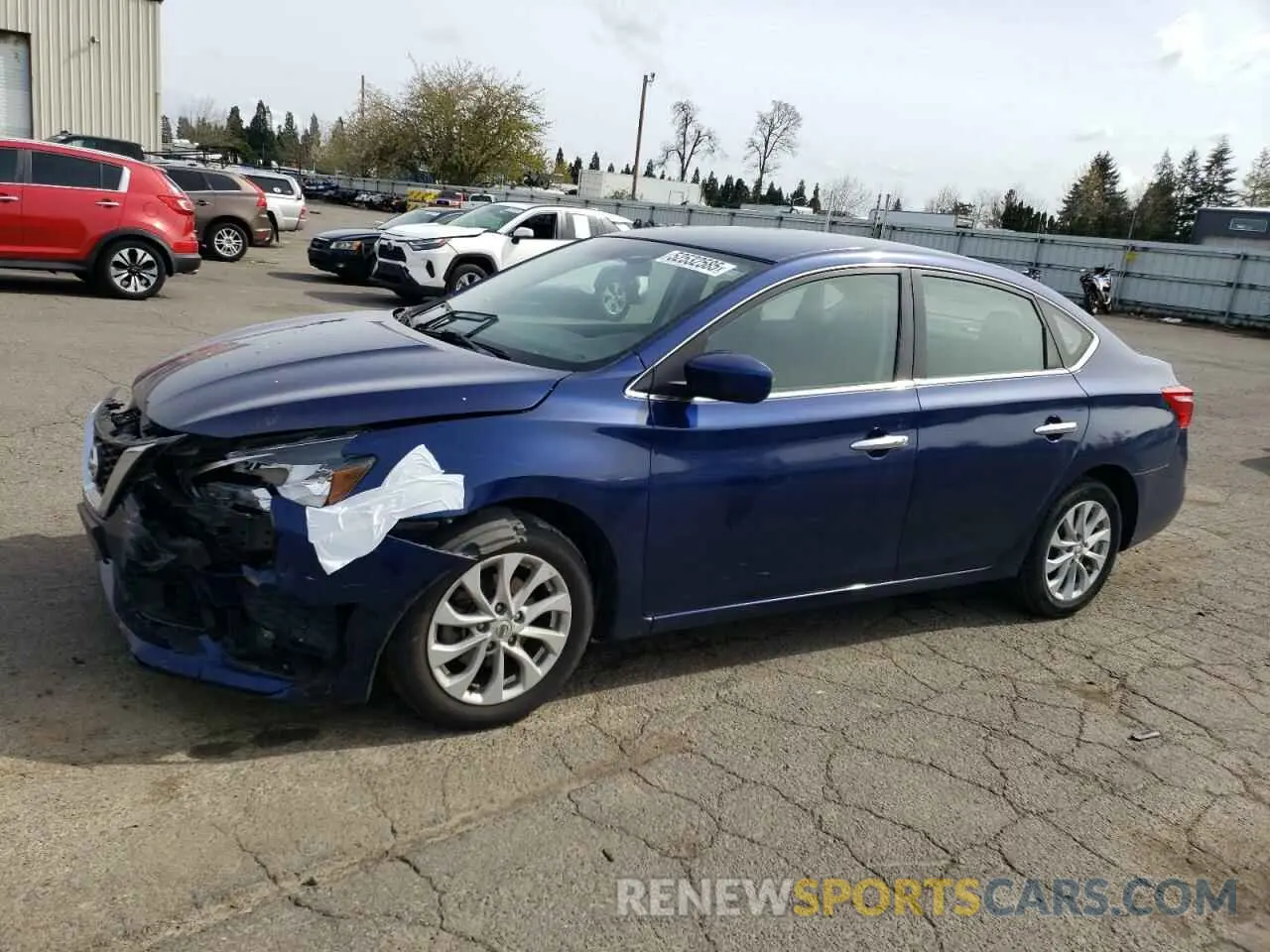 1 Фотография поврежденного автомобиля 3N1AB7AP2KY450330 NISSAN SENTRA 2019