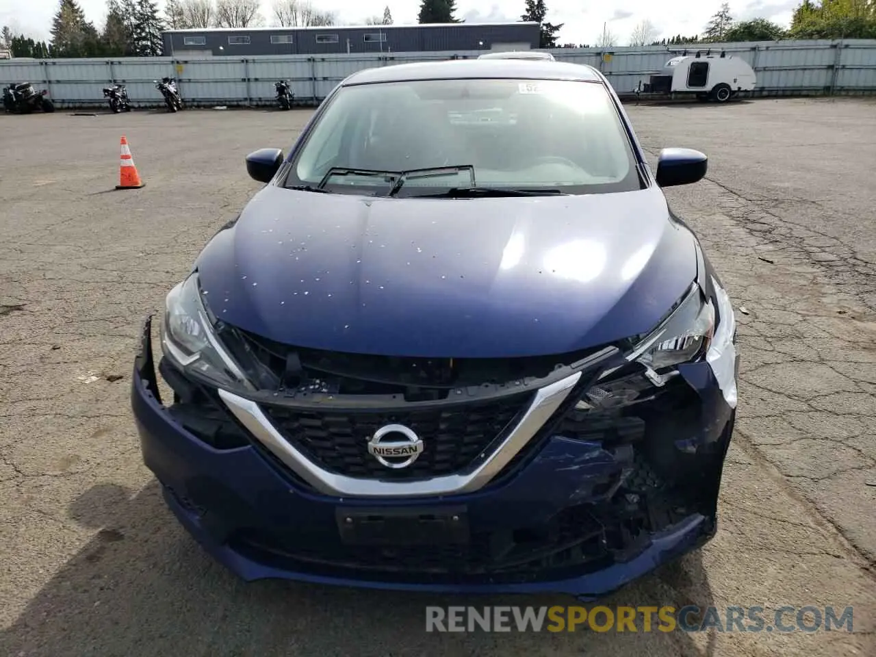 5 Фотография поврежденного автомобиля 3N1AB7AP2KY450330 NISSAN SENTRA 2019