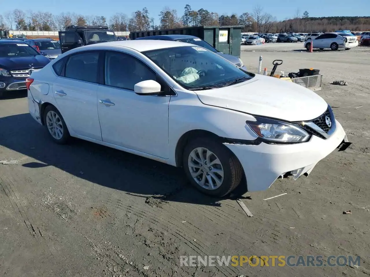 4 Photograph of a damaged car 3N1AB7AP2KY452143 NISSAN SENTRA 2019