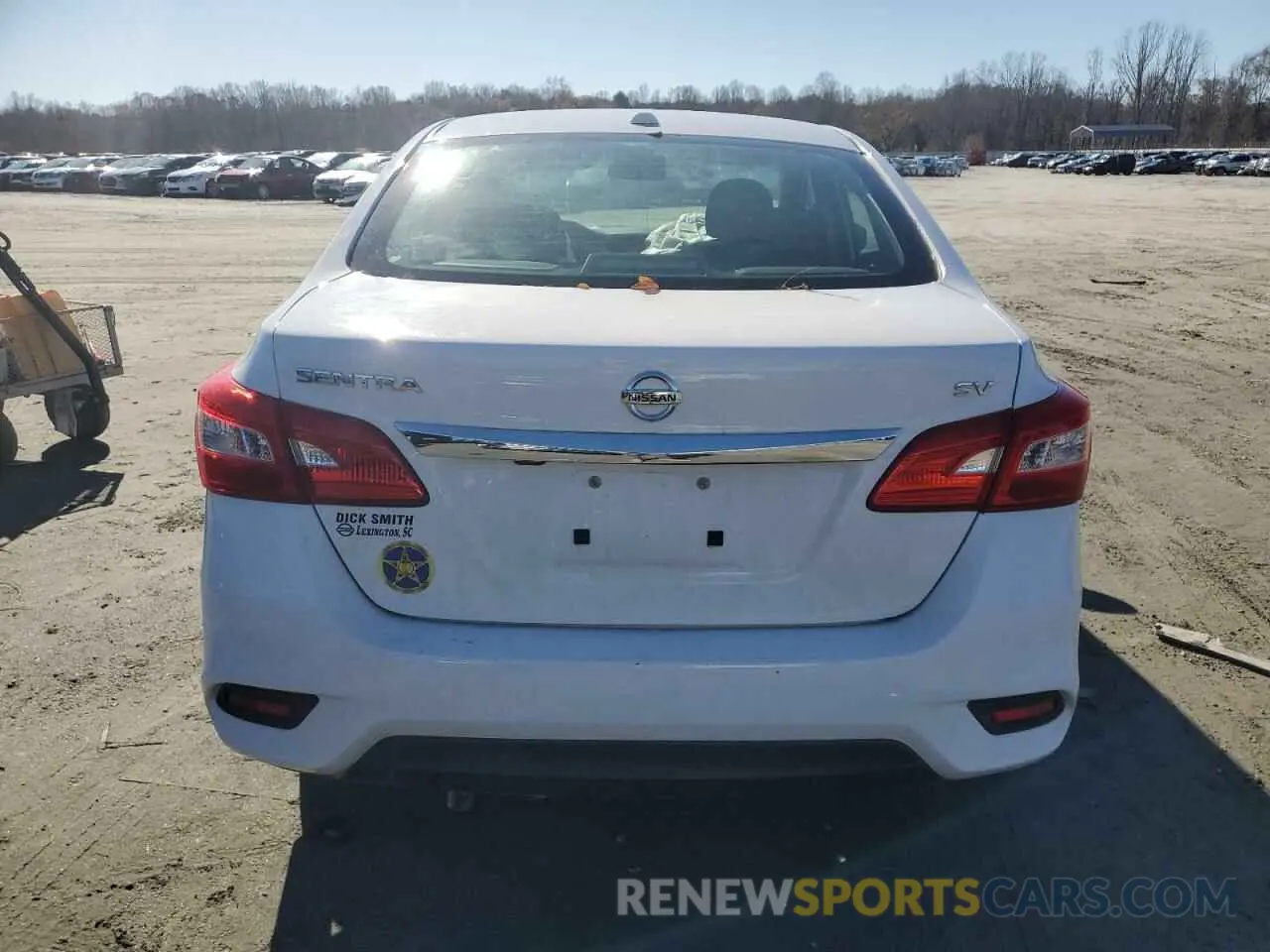 6 Photograph of a damaged car 3N1AB7AP2KY452143 NISSAN SENTRA 2019
