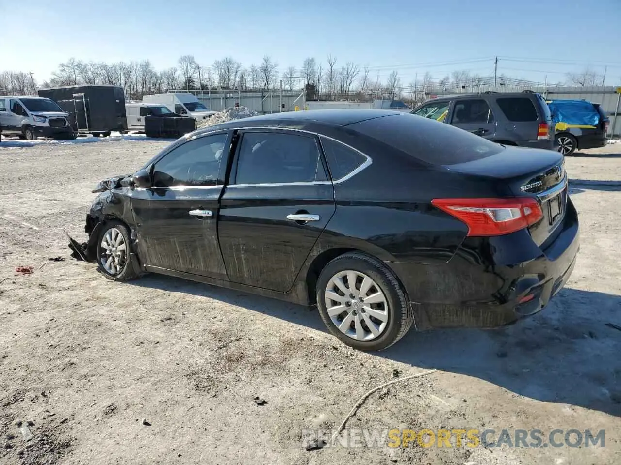 2 Фотография поврежденного автомобиля 3N1AB7AP2KY455754 NISSAN SENTRA 2019