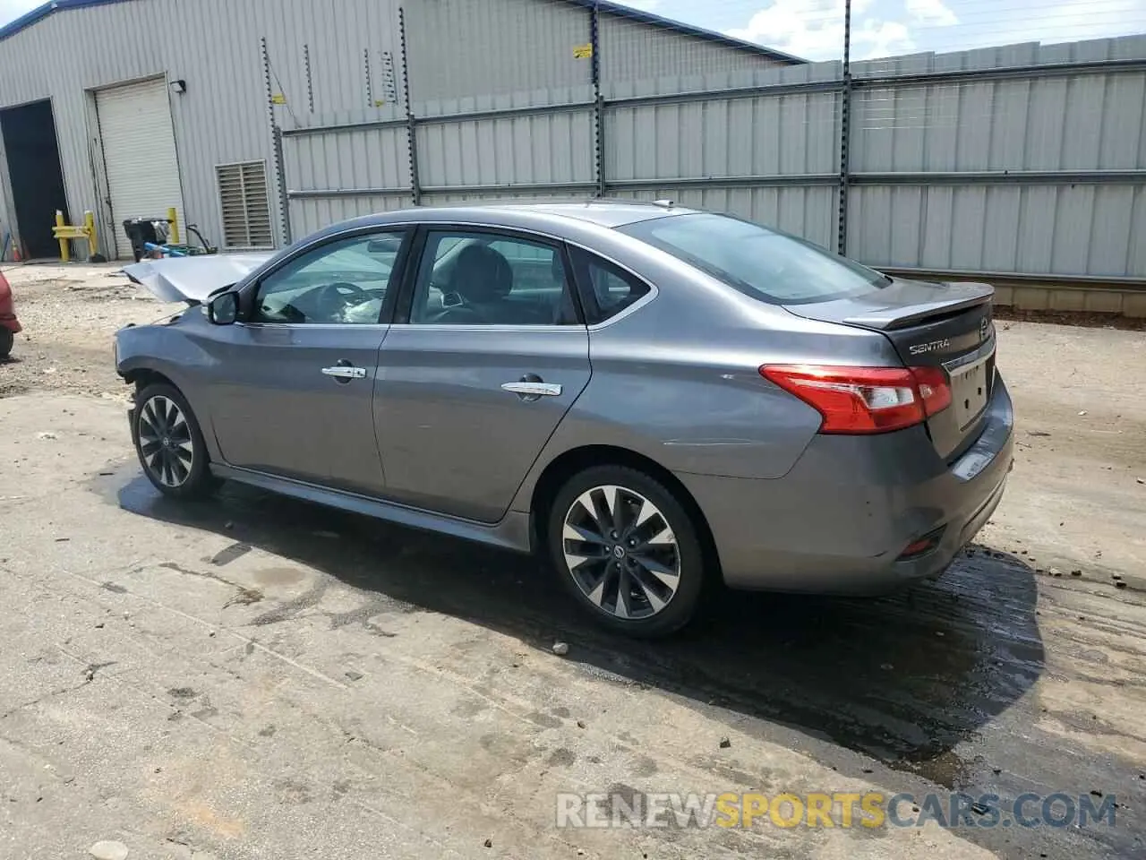 2 Photograph of a damaged car 3N1AB7AP2KY456239 NISSAN SENTRA 2019