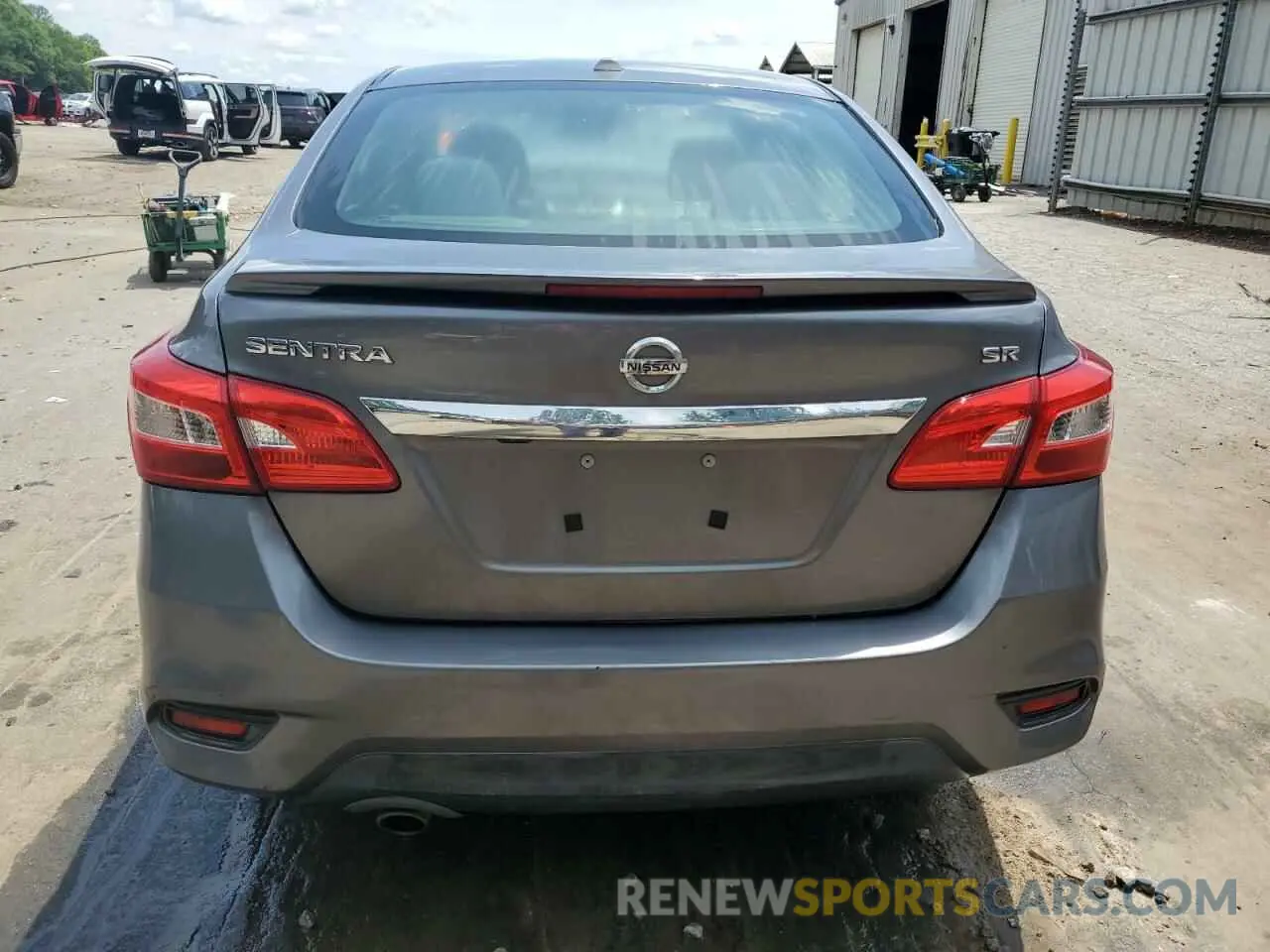 6 Photograph of a damaged car 3N1AB7AP2KY456239 NISSAN SENTRA 2019