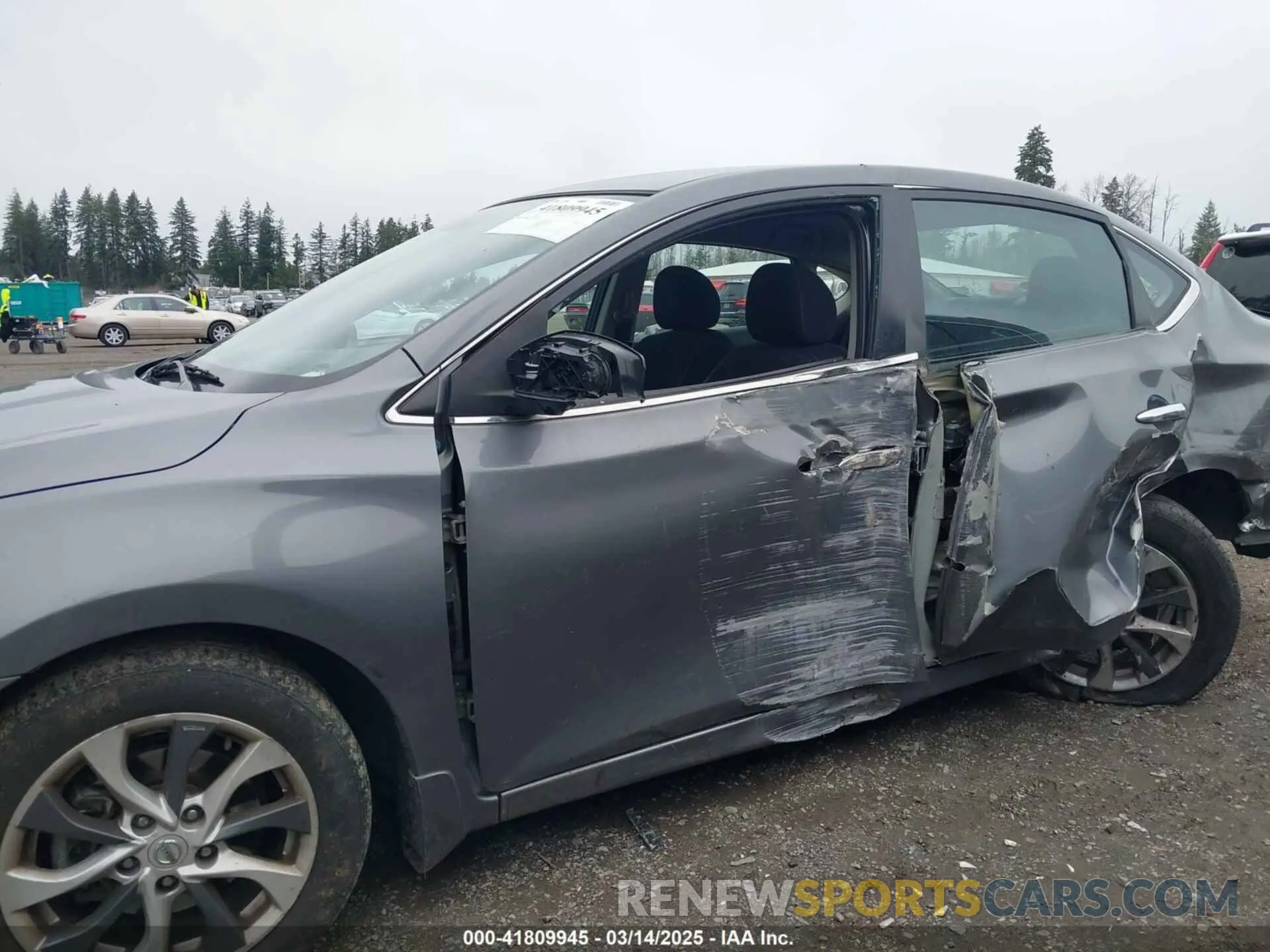 14 Photograph of a damaged car 3N1AB7AP3KL607683 NISSAN SENTRA 2019