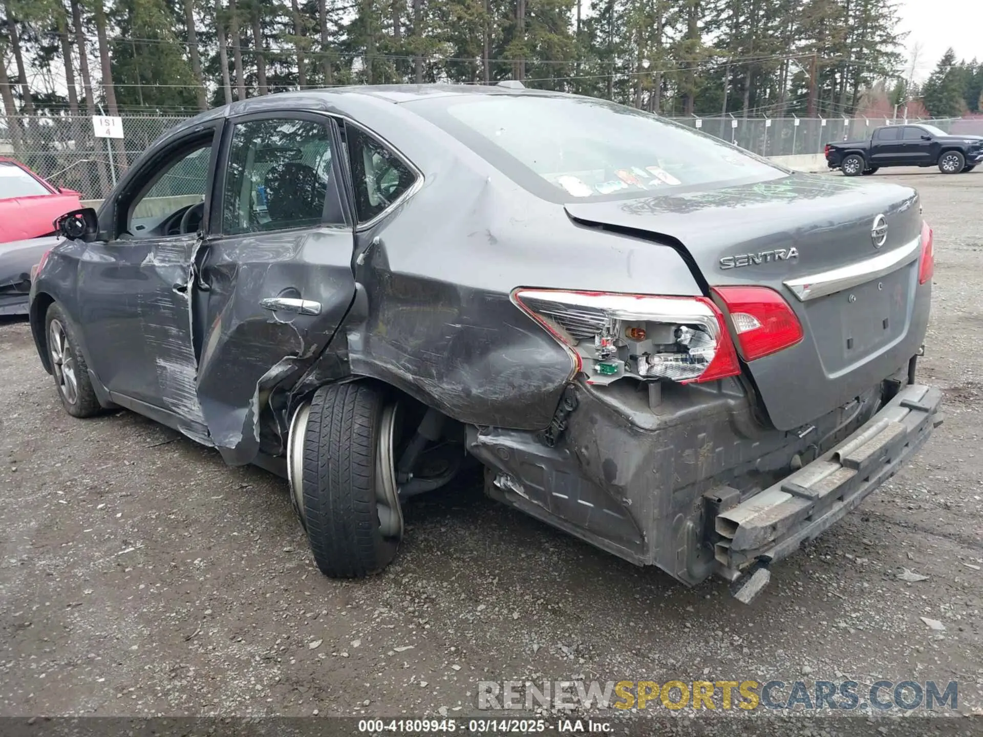 3 Photograph of a damaged car 3N1AB7AP3KL607683 NISSAN SENTRA 2019