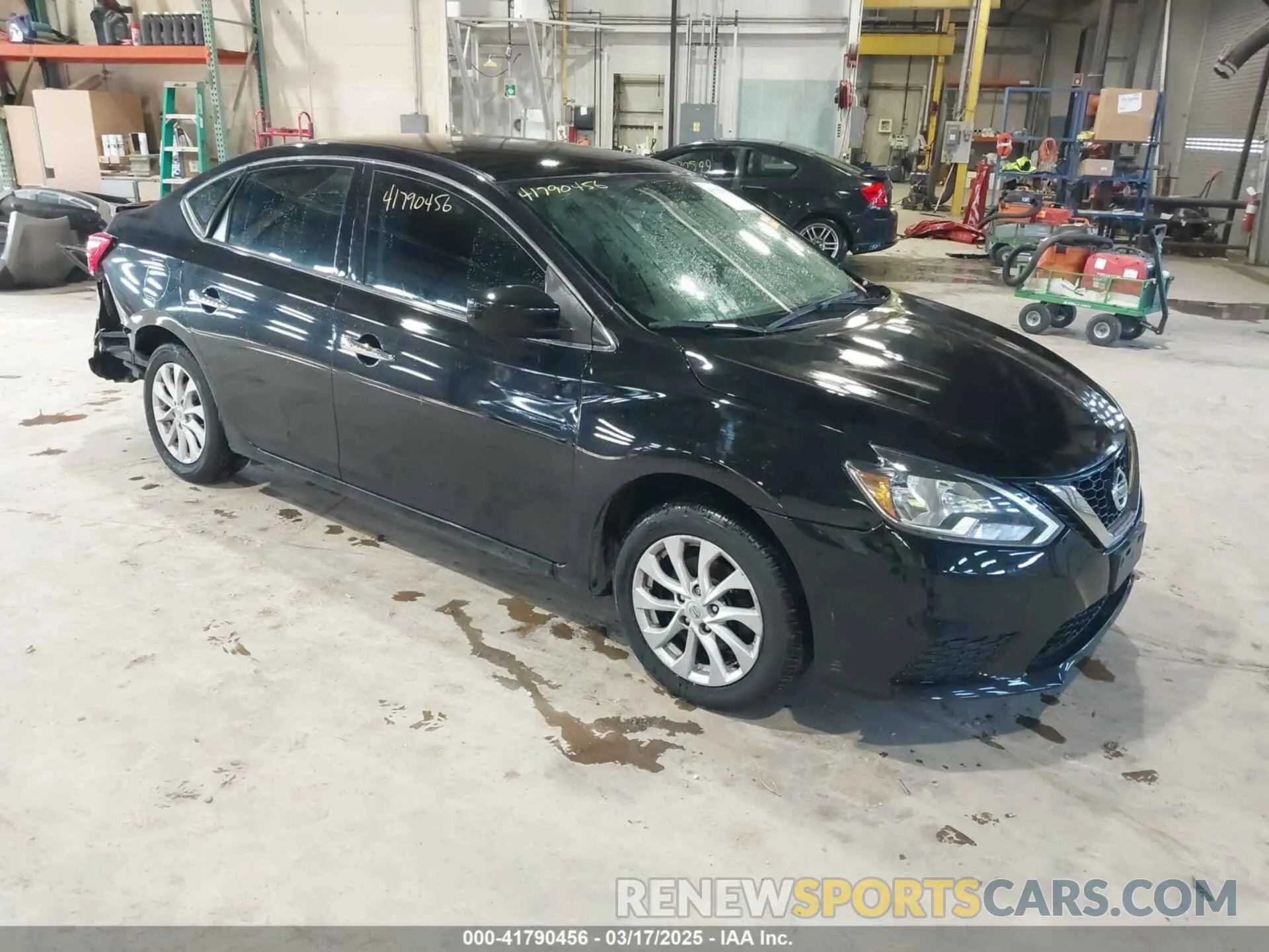 1 Photograph of a damaged car 3N1AB7AP3KL612026 NISSAN SENTRA 2019