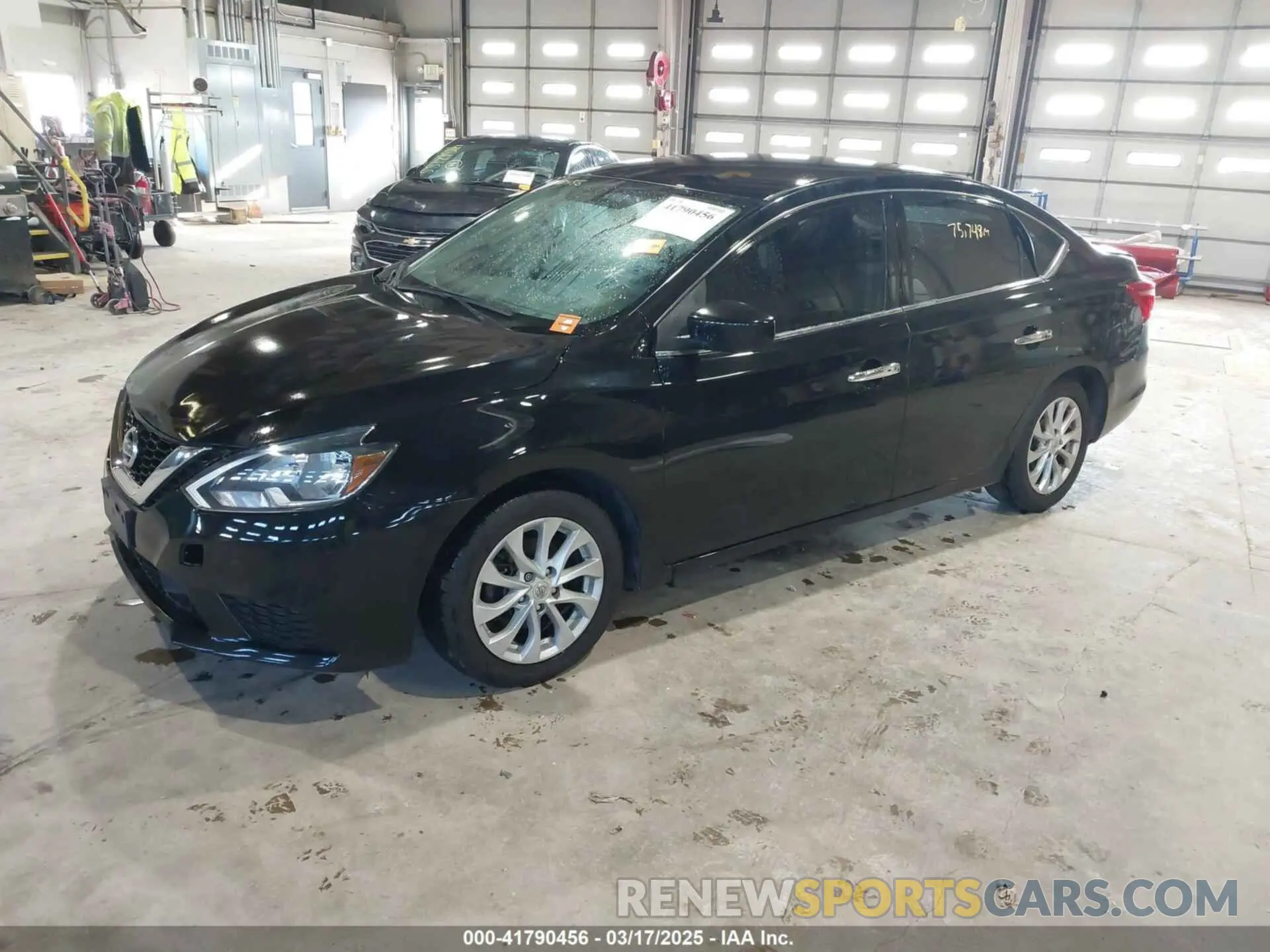 2 Photograph of a damaged car 3N1AB7AP3KL612026 NISSAN SENTRA 2019