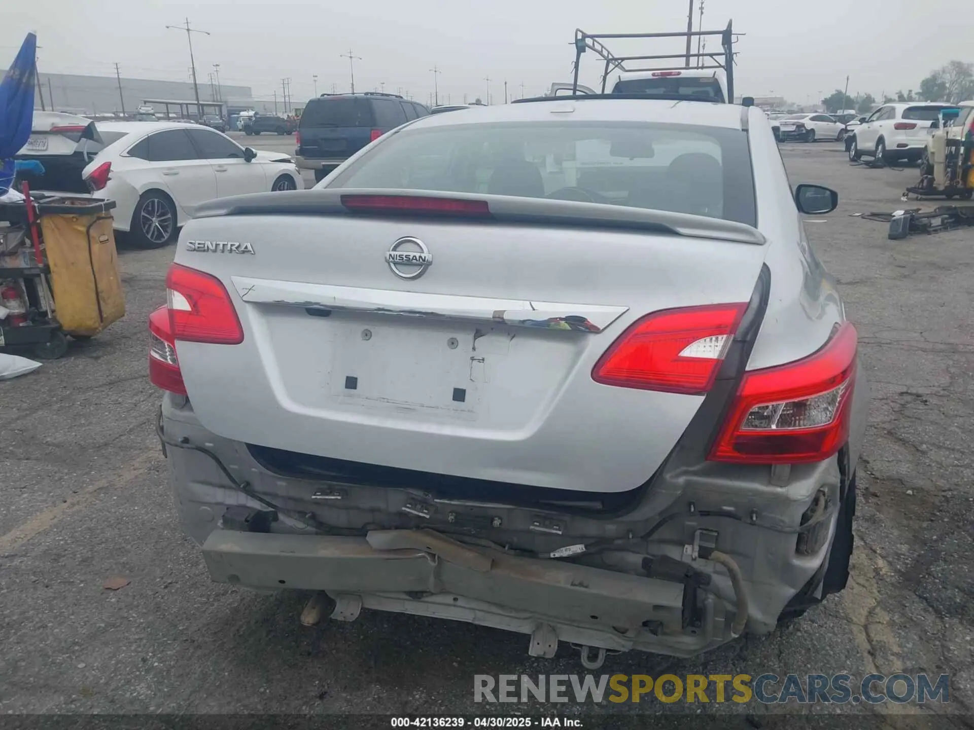 6 Photograph of a damaged car 3N1AB7AP3KY210722 NISSAN SENTRA 2019