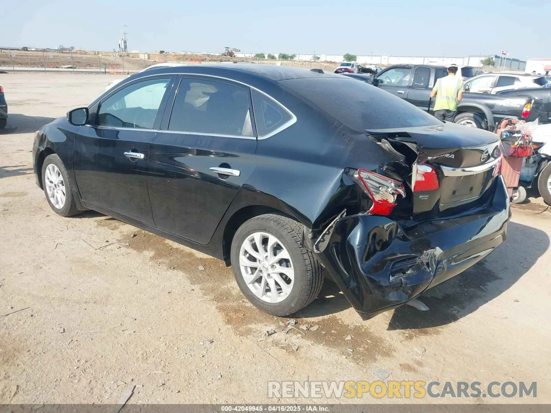 3 Photograph of a damaged car 3N1AB7AP3KY218433 NISSAN SENTRA 2019