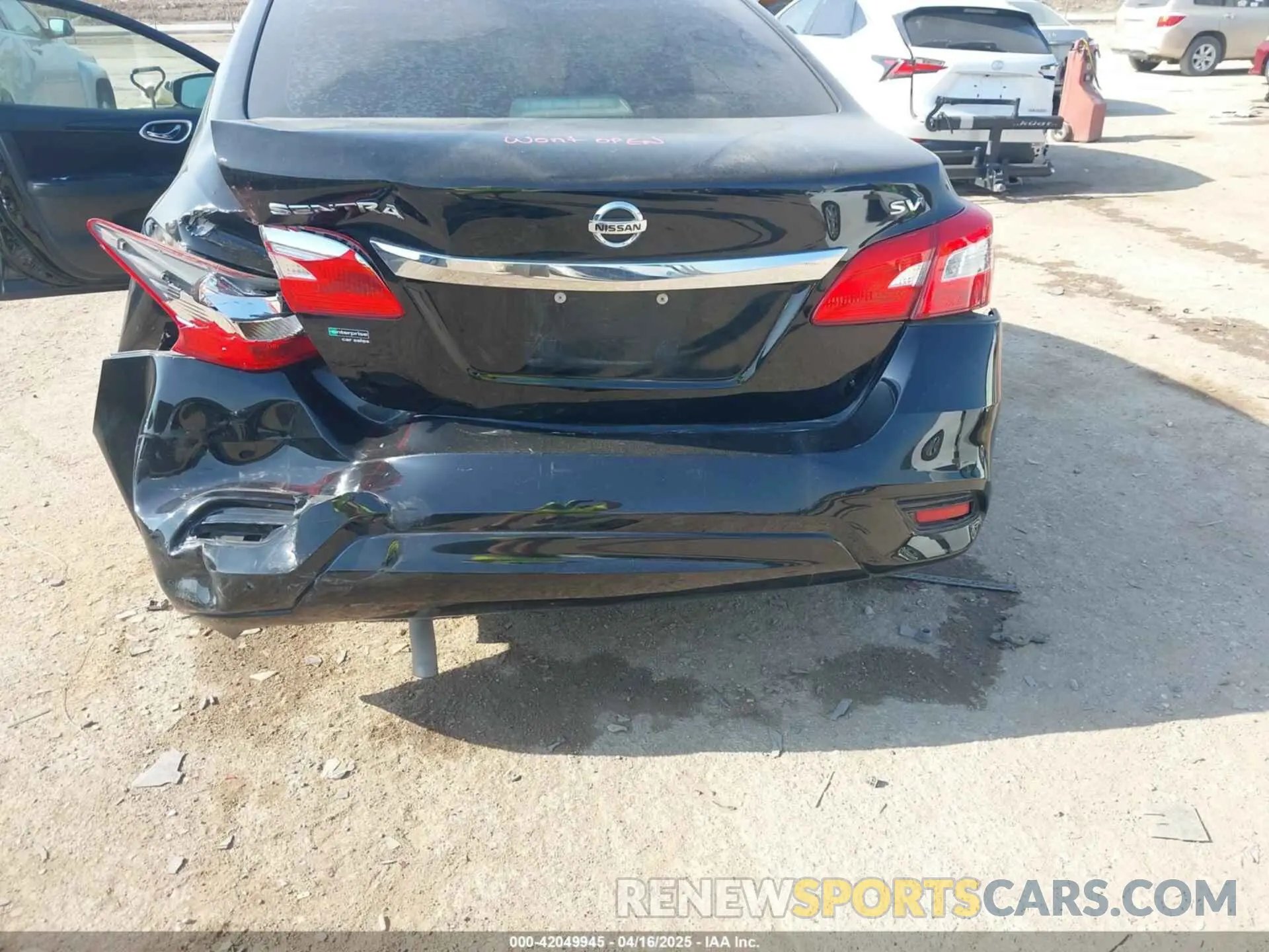 6 Photograph of a damaged car 3N1AB7AP3KY218433 NISSAN SENTRA 2019