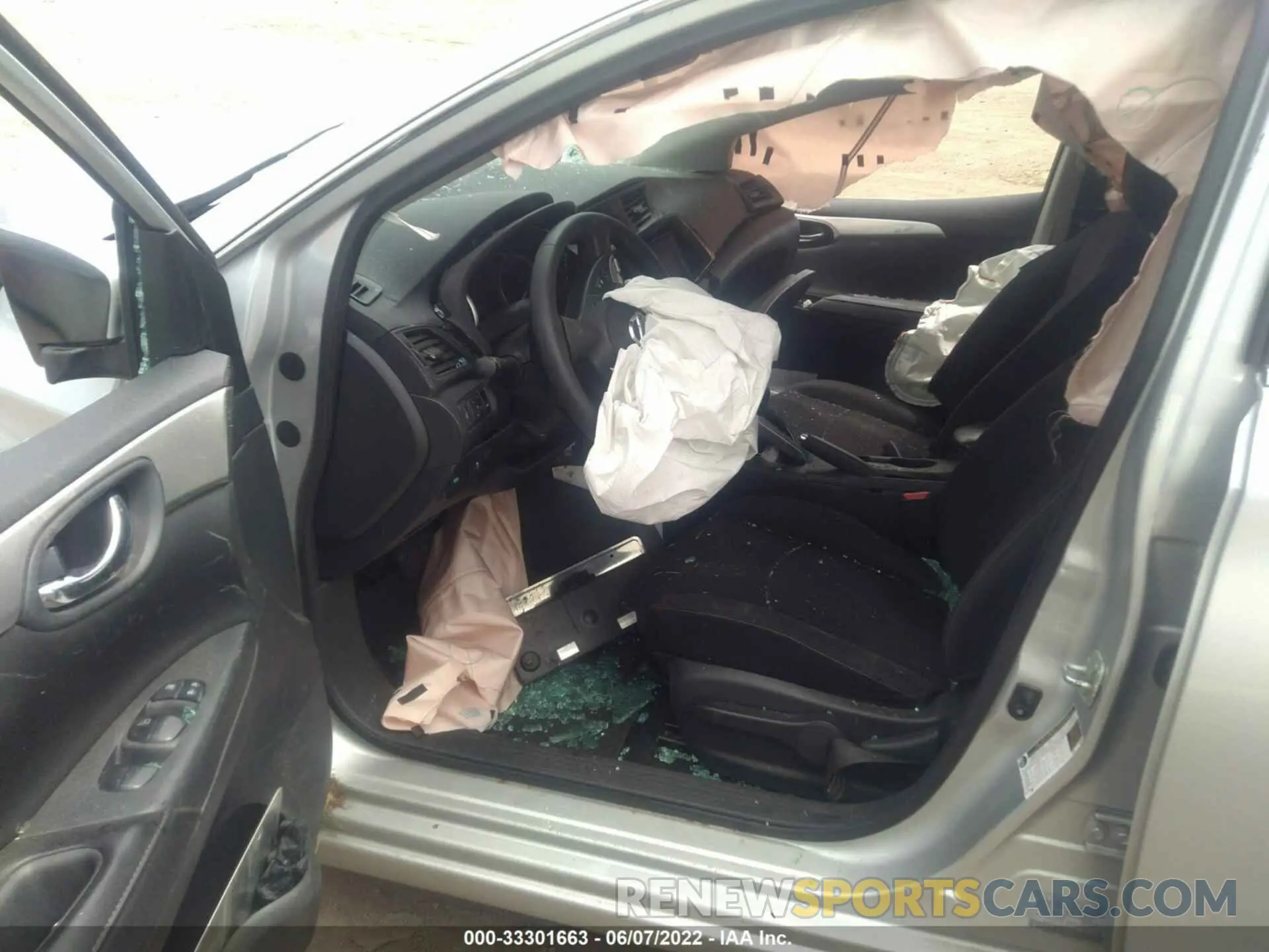 5 Фотография поврежденного автомобиля 3N1AB7AP3KY222000 NISSAN SENTRA 2019