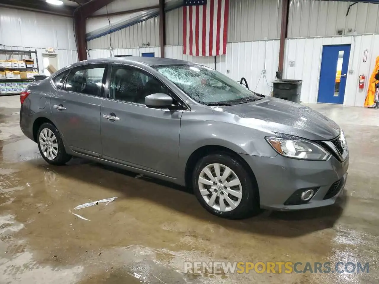 4 Photograph of a damaged car 3N1AB7AP3KY228542 NISSAN SENTRA 2019