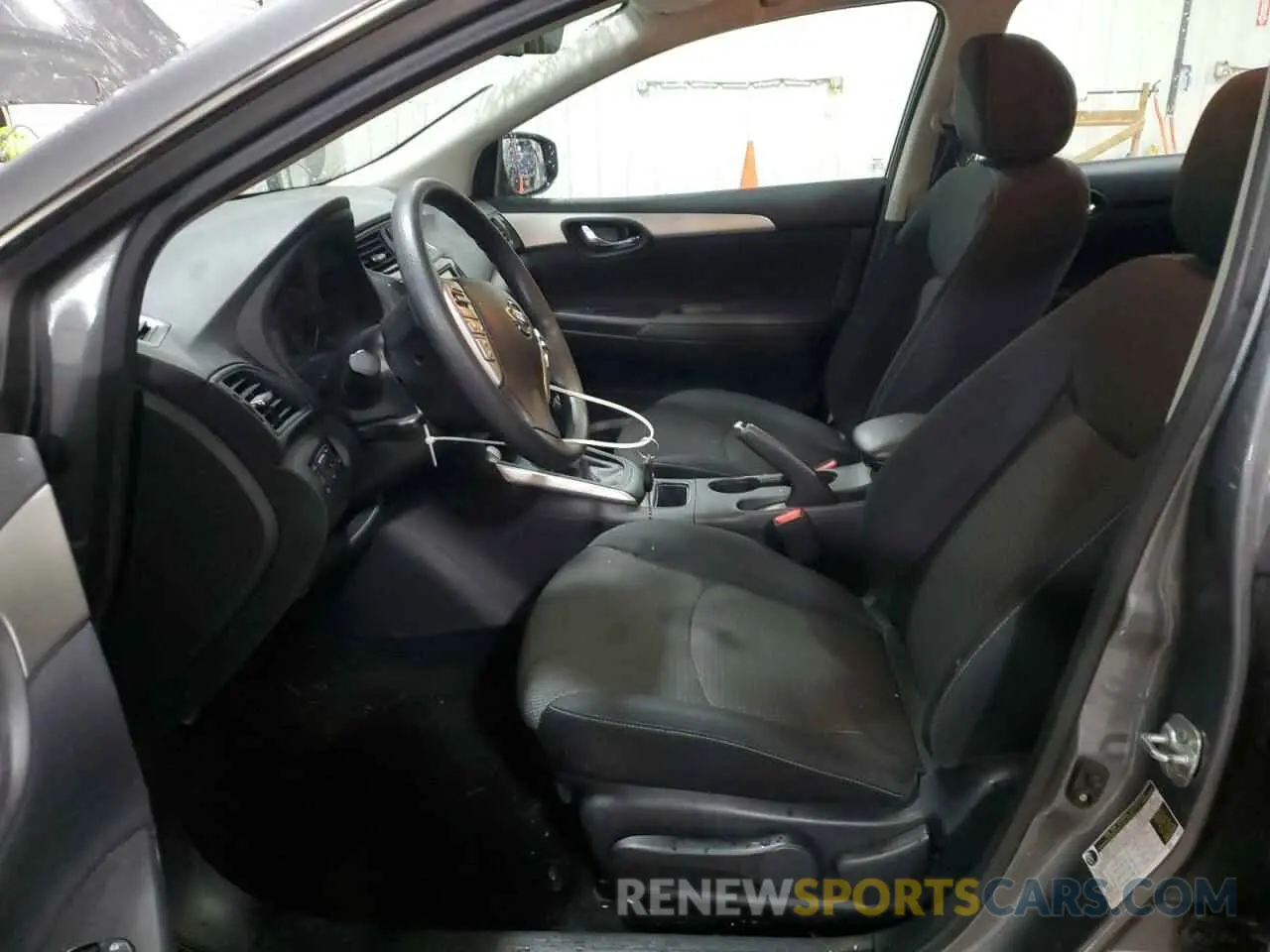 7 Photograph of a damaged car 3N1AB7AP3KY228542 NISSAN SENTRA 2019