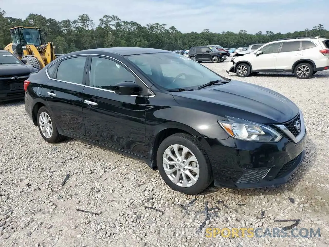 4 Photograph of a damaged car 3N1AB7AP3KY229822 NISSAN SENTRA 2019