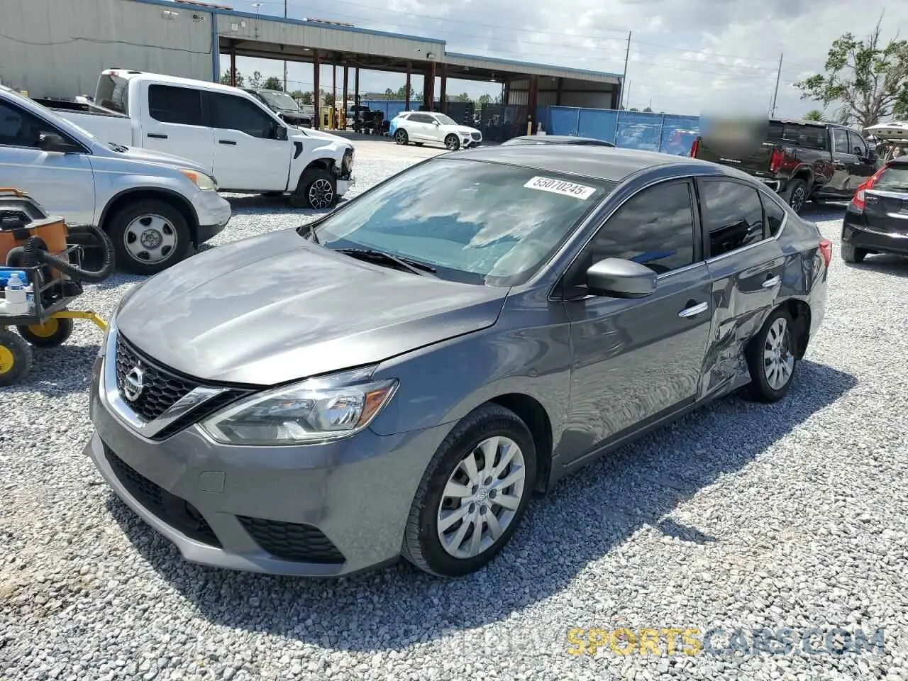 1 Фотография поврежденного автомобиля 3N1AB7AP3KY233322 NISSAN SENTRA 2019