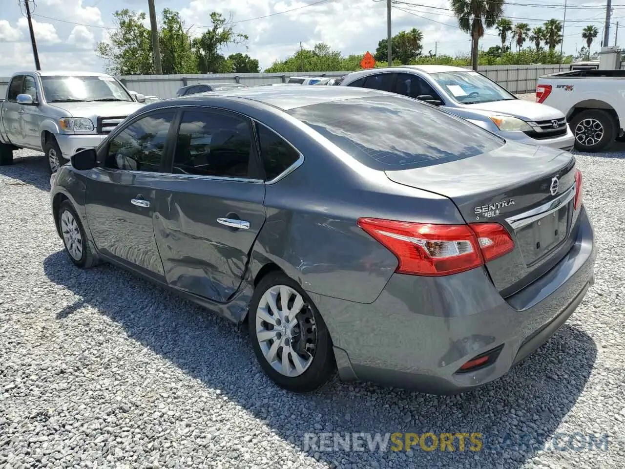 2 Фотография поврежденного автомобиля 3N1AB7AP3KY233322 NISSAN SENTRA 2019