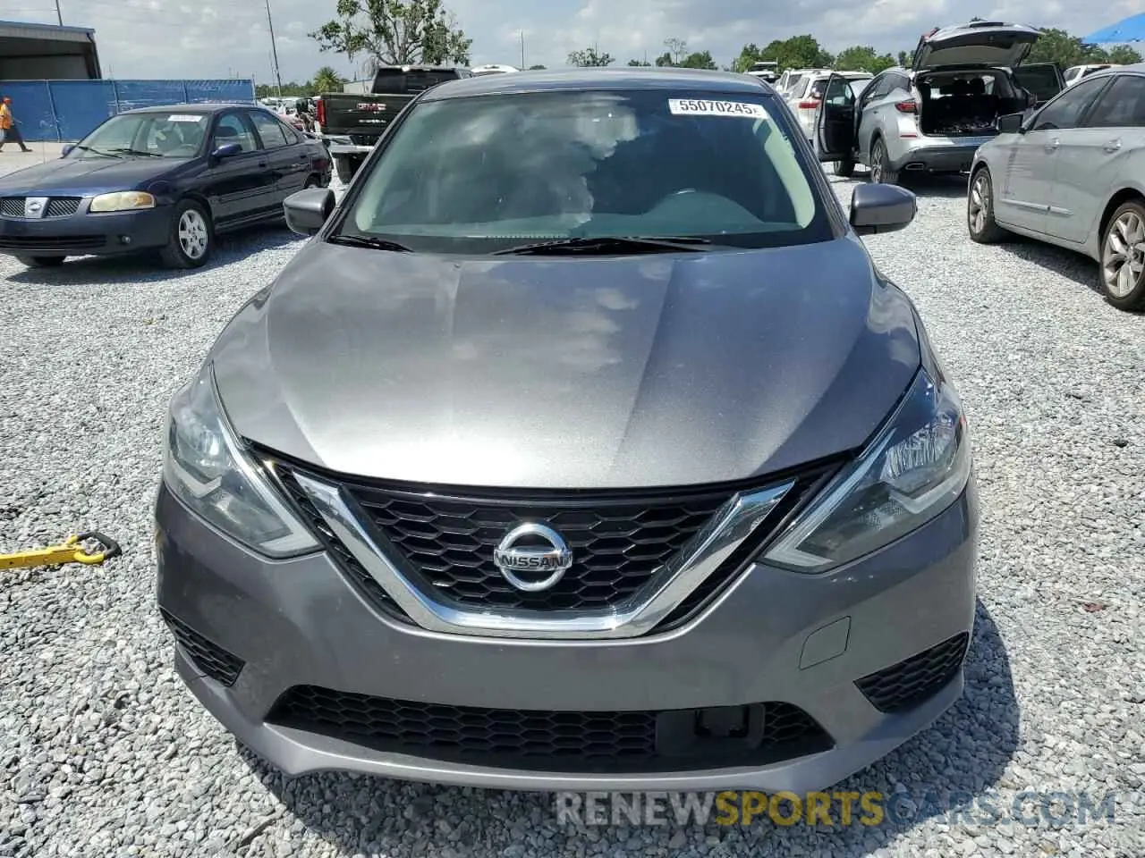5 Фотография поврежденного автомобиля 3N1AB7AP3KY233322 NISSAN SENTRA 2019