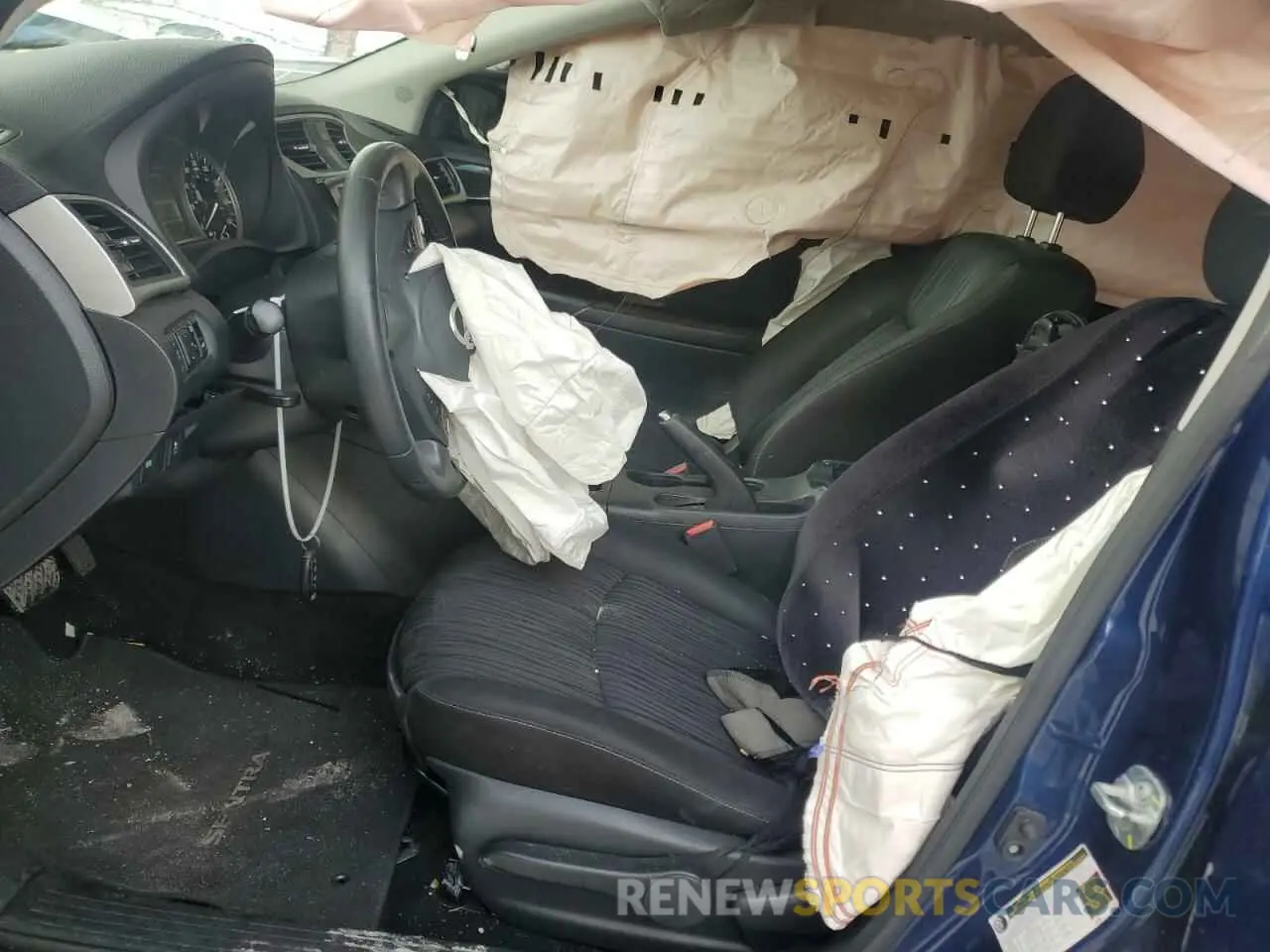 7 Photograph of a damaged car 3N1AB7AP3KY253554 NISSAN SENTRA 2019