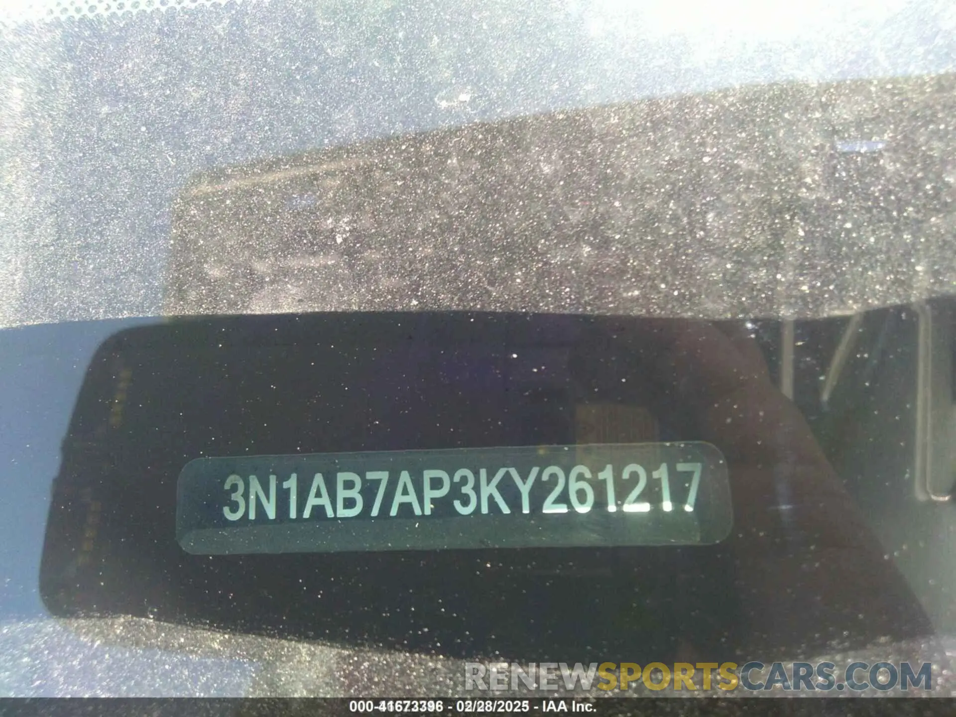 9 Photograph of a damaged car 3N1AB7AP3KY261217 NISSAN SENTRA 2019