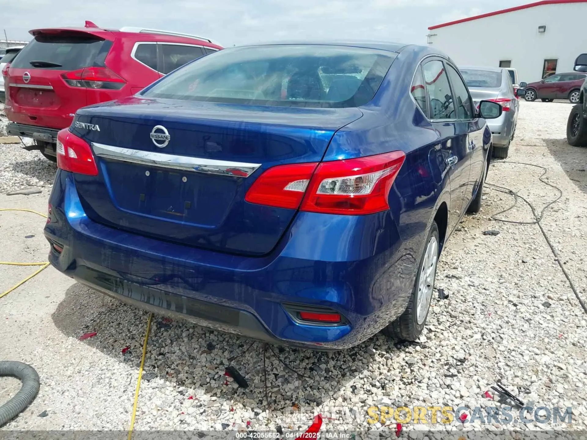 4 Photograph of a damaged car 3N1AB7AP3KY282472 NISSAN SENTRA 2019