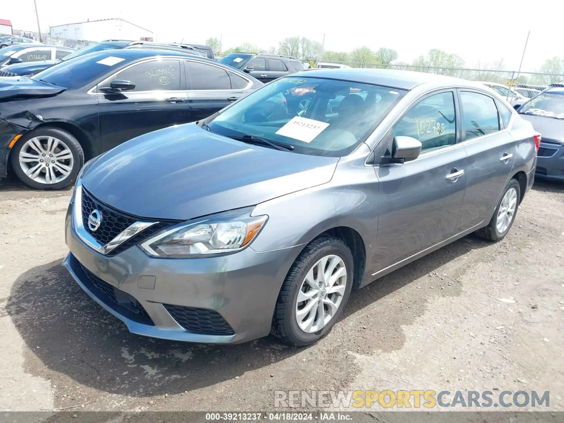 2 Фотография поврежденного автомобиля 3N1AB7AP3KY293231 NISSAN SENTRA 2019