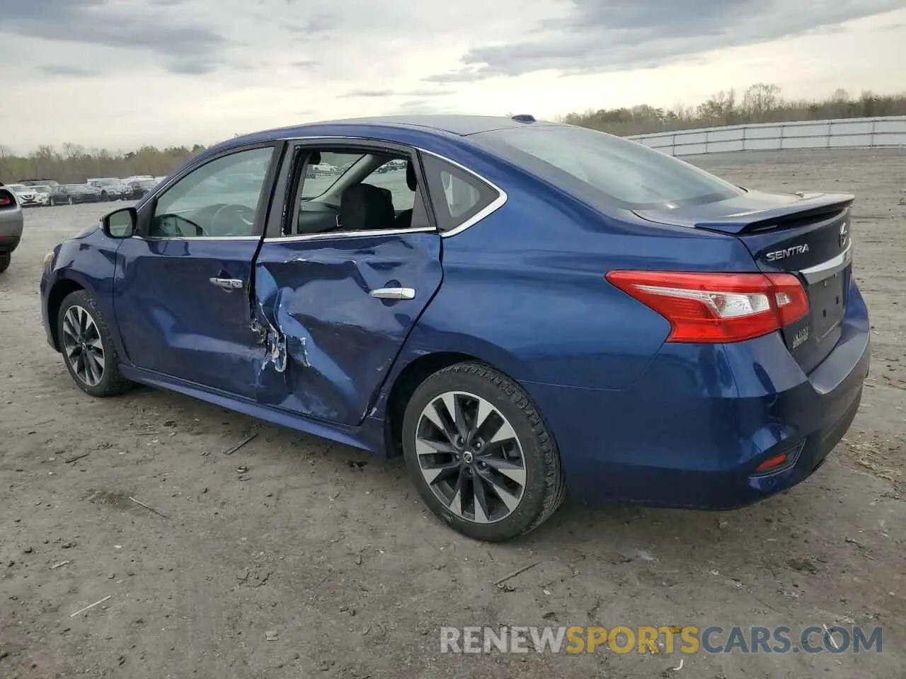 2 Photograph of a damaged car 3N1AB7AP3KY294900 NISSAN SENTRA 2019