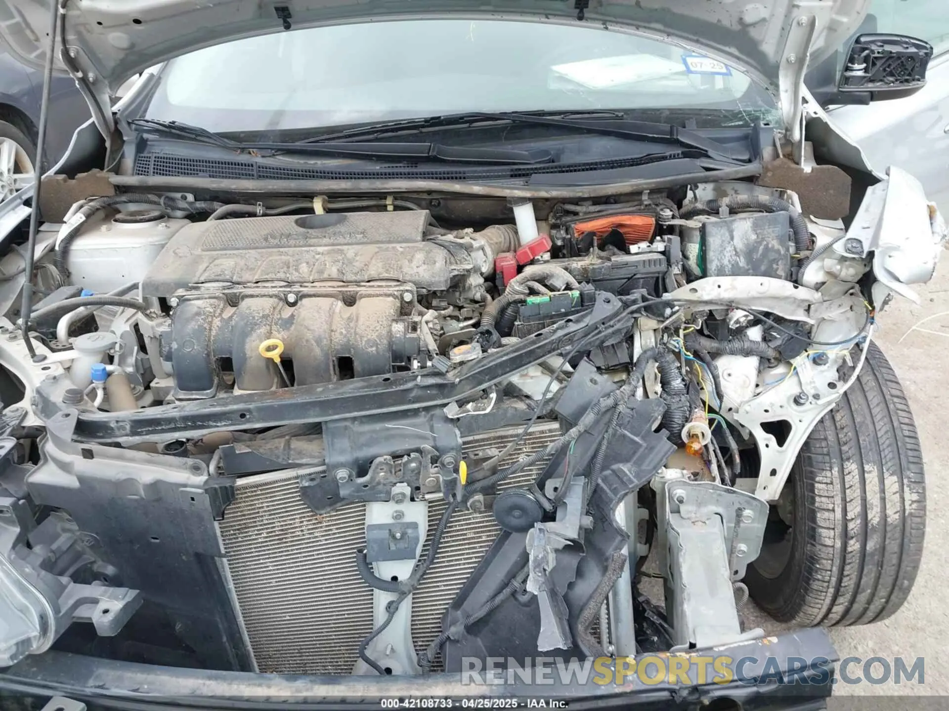 10 Photograph of a damaged car 3N1AB7AP3KY297828 NISSAN SENTRA 2019