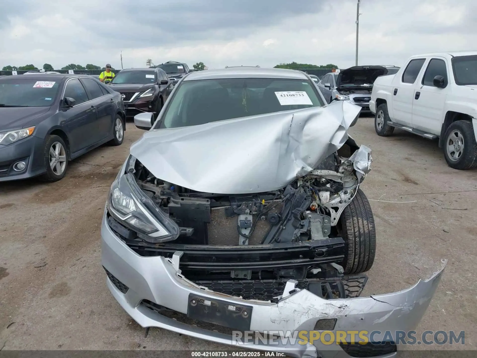 12 Photograph of a damaged car 3N1AB7AP3KY297828 NISSAN SENTRA 2019