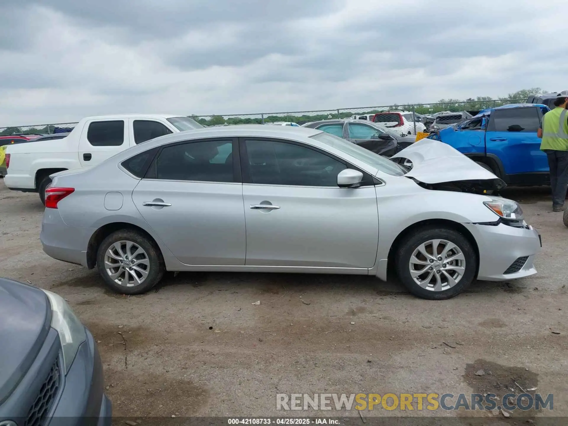 13 Photograph of a damaged car 3N1AB7AP3KY297828 NISSAN SENTRA 2019