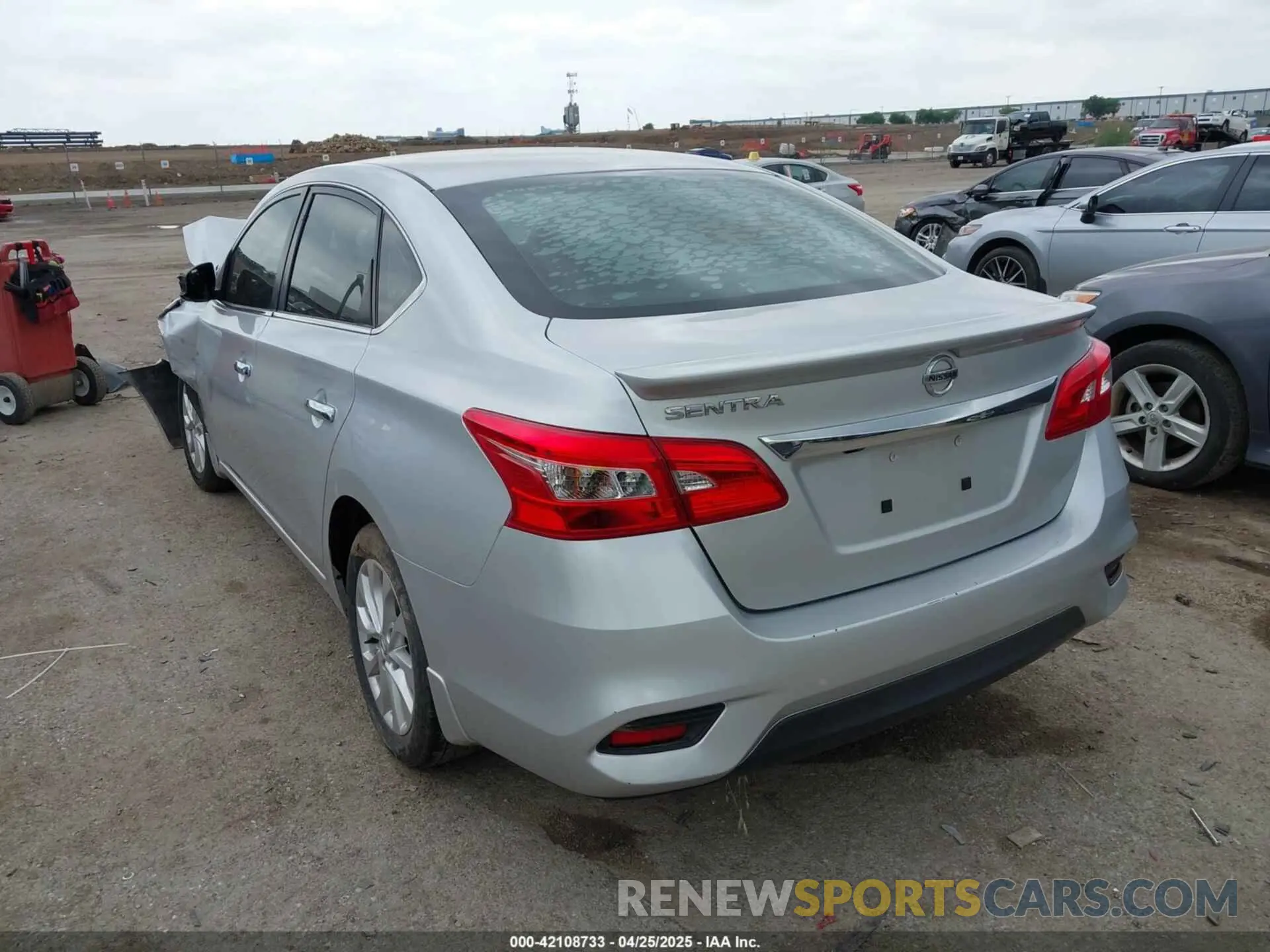 3 Photograph of a damaged car 3N1AB7AP3KY297828 NISSAN SENTRA 2019