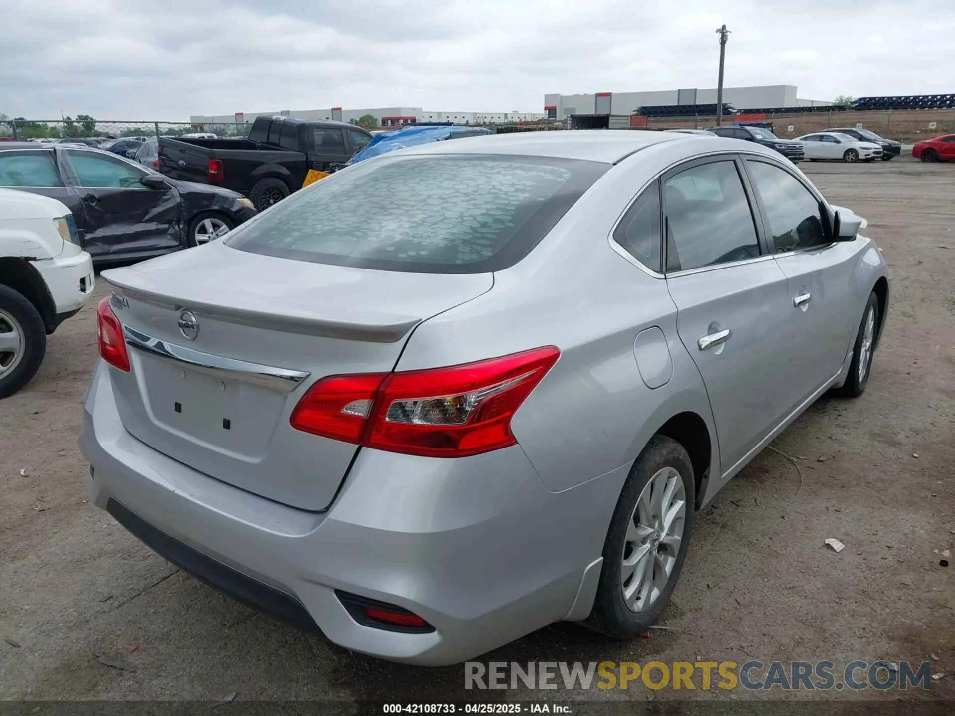 4 Photograph of a damaged car 3N1AB7AP3KY297828 NISSAN SENTRA 2019