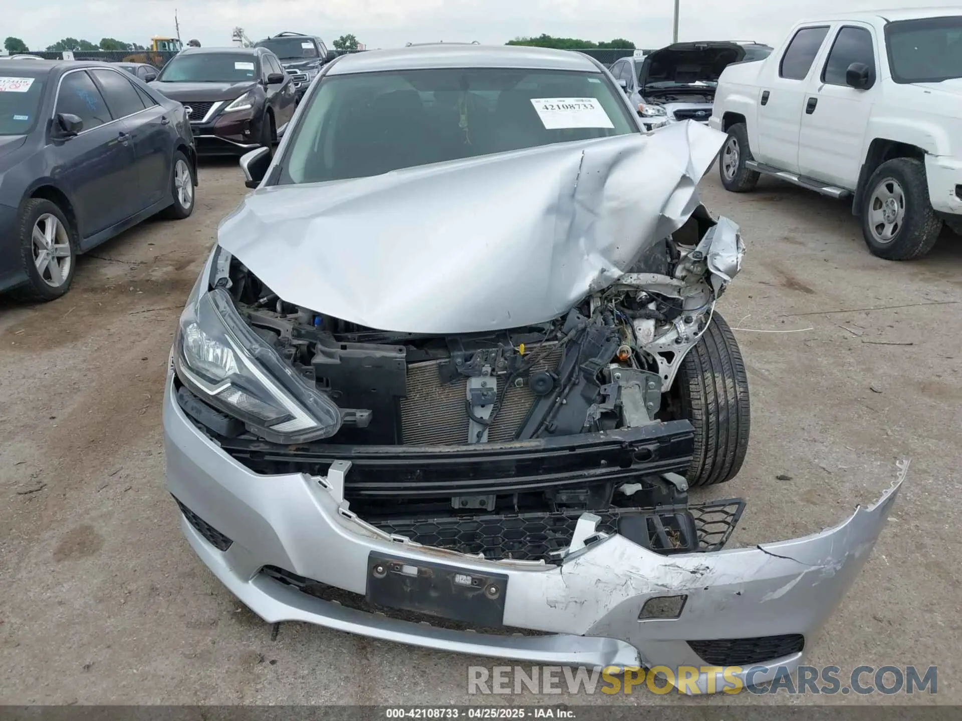6 Photograph of a damaged car 3N1AB7AP3KY297828 NISSAN SENTRA 2019